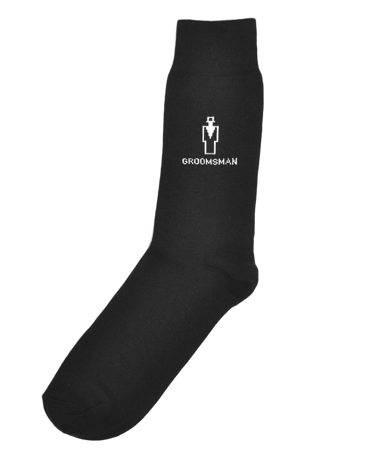 Black Groomsman Socks - Formal Tailor